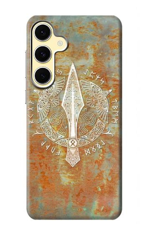 S3827 Gungnir Spear of Odin Norse Viking Symbol Case Cover Custodia per Samsung Galaxy S24 FE