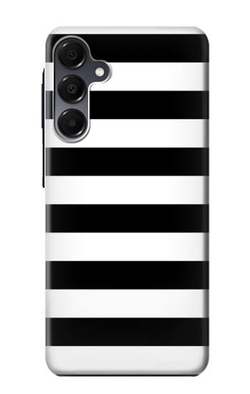S1596 Black and White Striped Case Cover Custodia per Samsung Galaxy A16 5G