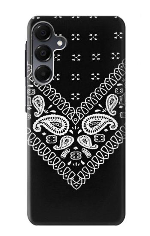 S3363 Bandana Black Pattern Case Cover Custodia per Samsung Galaxy A16 5G