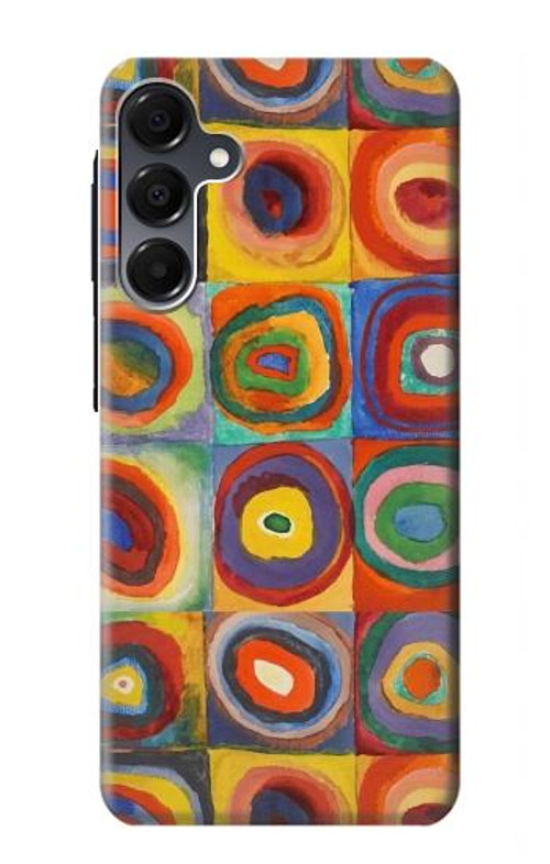 S3409 Squares Concentric Circles Case Cover Custodia per Samsung Galaxy A16 5G