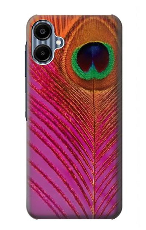 S3201 Pink Peacock Feather Case Cover Custodia per Samsung Galaxy A06 S3201 Pink Peacock Feather Case Cover Custodia per Samsung Galaxy A06