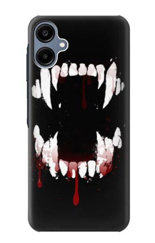 S3527 Vampire Teeth Bloodstain Case Cover Custodia per Samsung Galaxy A06