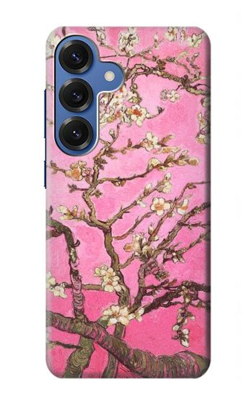 S2449 Pink Blossoming Almond Tree Van Gogh Case Cover Custodia per Samsung Galaxy S25