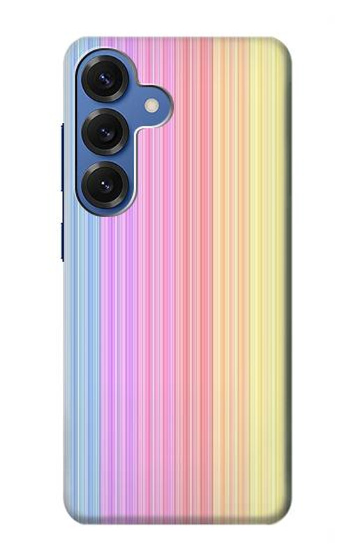 S3849 Colorful Vertical Colors Case Cover Custodia per Samsung Galaxy S25