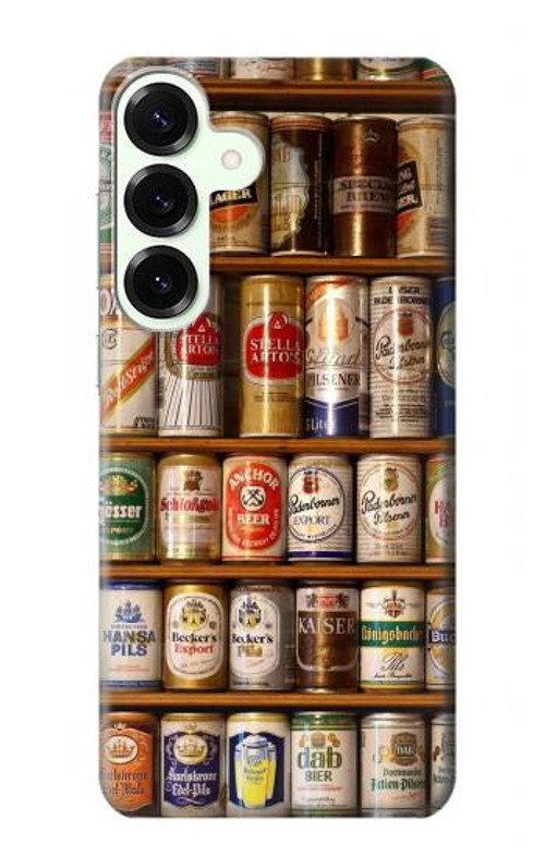 S0983 Beer Cans Collection Case Cover Custodia per Samsung Galaxy S25 Plus