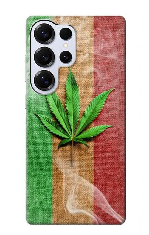 S2109 Smoke Reggae Rasta Flag Case Cover Custodia per Samsung Galaxy S25 Ultra