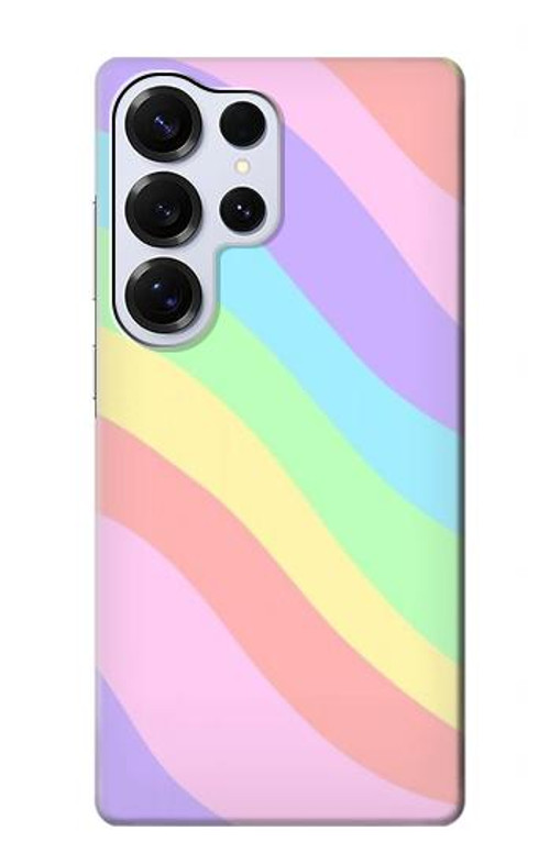 S3810 Pastel Unicorn Summer Wave Case Cover Custodia per Samsung Galaxy S25 Ultra