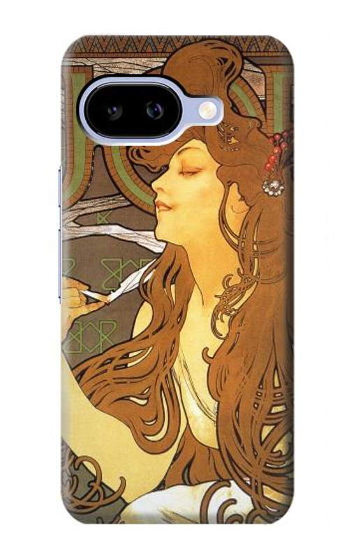 S0969 Alphonse Mucha Job Case Cover Custodia per Google Pixel 9a