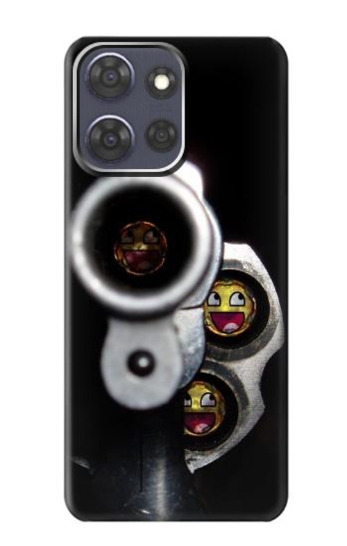 S1109 Smile Bullet Gun Case Cover Custodia per Motorola Moto G Power (2025)