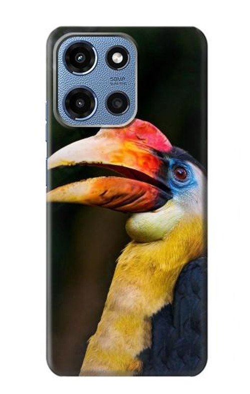 S3876 Colorful Hornbill Case Cover Custodia per Motorola Moto G 5G (2025)