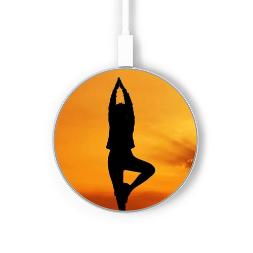 S0832 Yoga Caricabatterie wireless da 15W, tipo C, per iPhone e Android, con luce LED S0832 Yoga Caricabatterie wireless da 15W, tipo C, per iPhone e Android, con luce LED