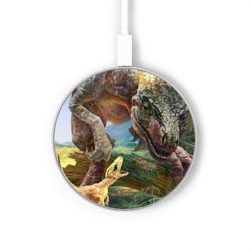 S1290 Dinosaurs T-Rex Caricabatterie wireless da 15W, tipo C, per iPhone e Android, con luce LED S1290 Dinosaurs T-Rex Caricabatterie wireless da 15W, tipo C, per iPhone e Android, con luce LED