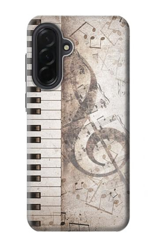 S3390 Music Note Case Cover Custodia per Samsung Galaxy A36