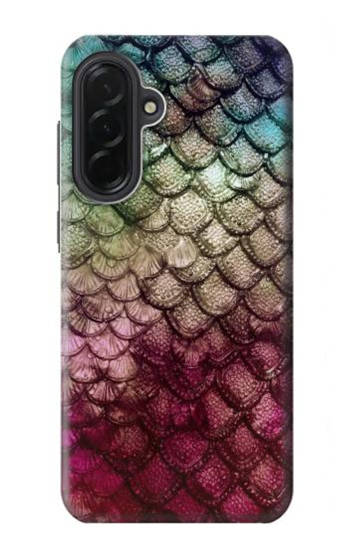 S3539 Mermaid Fish Scale Case Cover Custodia per Samsung Galaxy A36