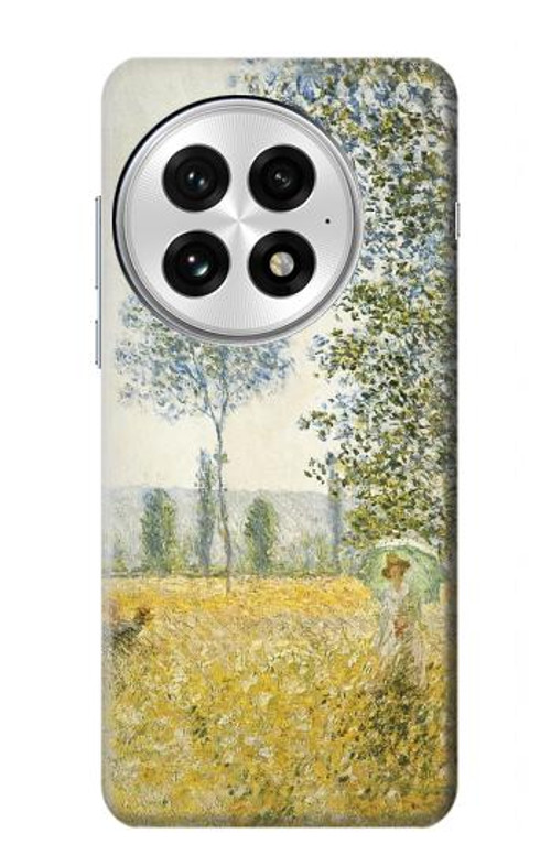 S2682 Claude Monet Fields In Spring Case Cover Custodia per OnePlus 13