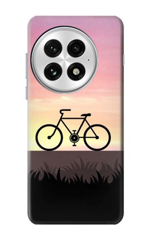 S3252 Bicycle Sunset Case Cover Custodia per OnePlus 13