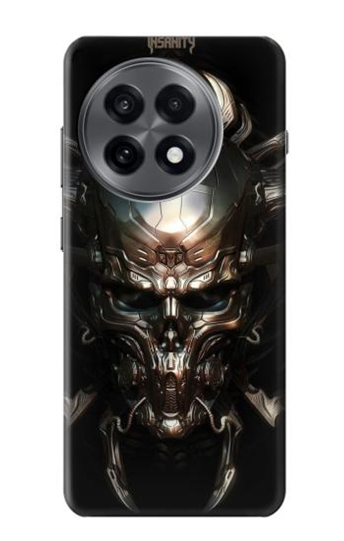 S1027 Hardcore Metal Skull Case Cover Custodia per OnePlus 13R