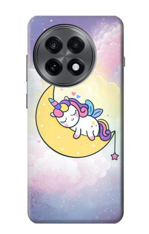 S3485 Cute Unicorn Sleep Case Cover Custodia per OnePlus 13R S3485 Cute Unicorn Sleep Case Cover Custodia per OnePlus 13R