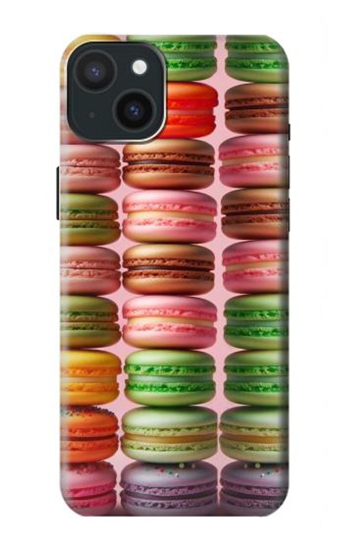 S3974 Colorful Macaron Case Cover Custodia per iPhone 15 Plus