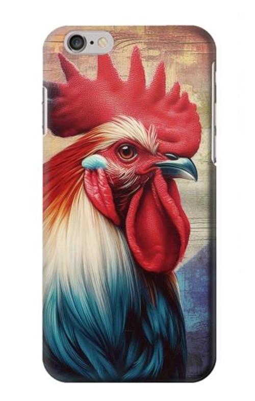 S3987 French Rooster Case Cover Custodia per iPhone 6 6S
