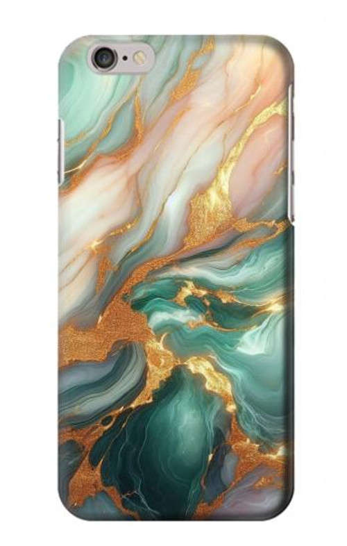 S3993 Green Marble Gold Veins Case Cover Custodia per iPhone 6 6S