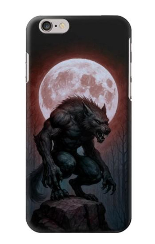 S4024 Werewolf Blood Moon Case Cover Custodia per iPhone 6 6S