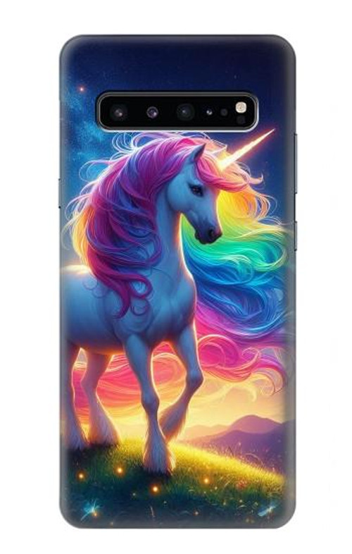 S3977 Colorful Unicorn Case Cover Custodia per Samsung Galaxy S10 5G S3977 Colorful Unicorn Case Cover Custodia per Samsung Galaxy S10 5G