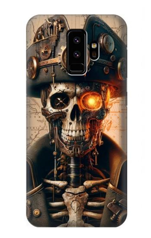 S4018 Steampunk Pirate Skull Case Cover Custodia per Samsung Galaxy S9