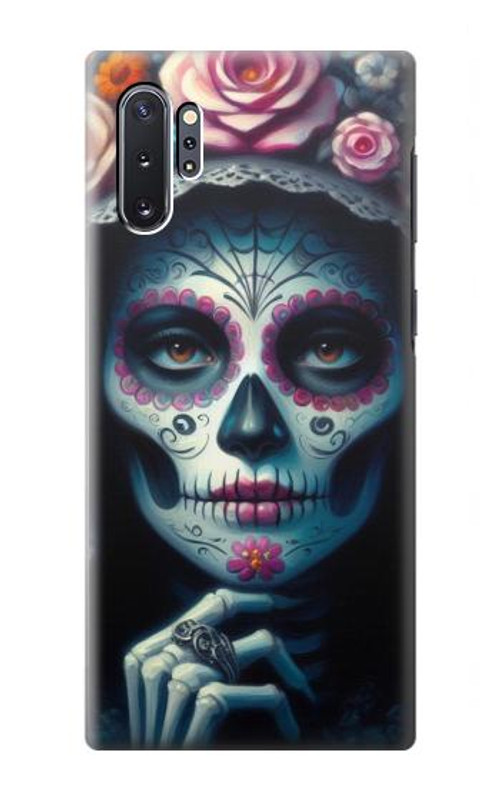 S3990 Girl Skull Steam Punk Gothic Case Cover Custodia per Samsung Galaxy Note 10 Plus