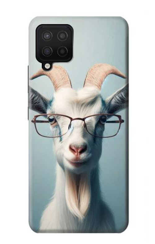 S3991 Goat Glasses Case Cover Custodia per Samsung Galaxy A12