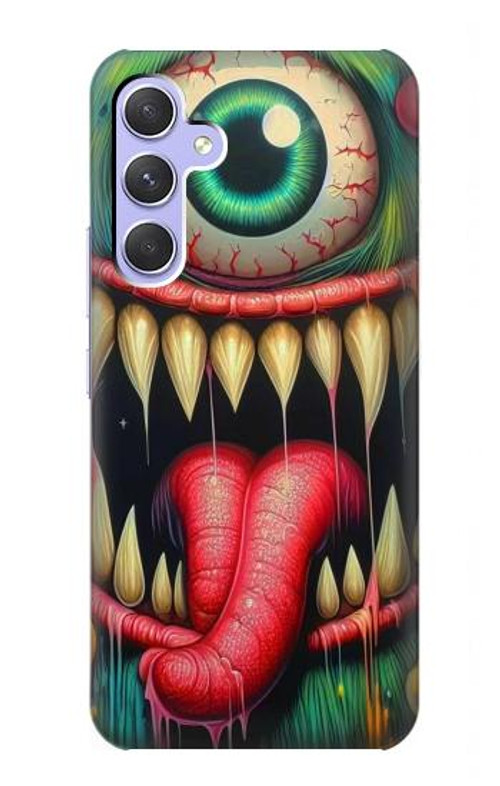 S4000 Monster Graffiti Wall Art Case Cover Custodia per Samsung Galaxy A54 5G S4000 Monster Graffiti Wall Art Case Cover Custodia per Samsung Galaxy A54 5G