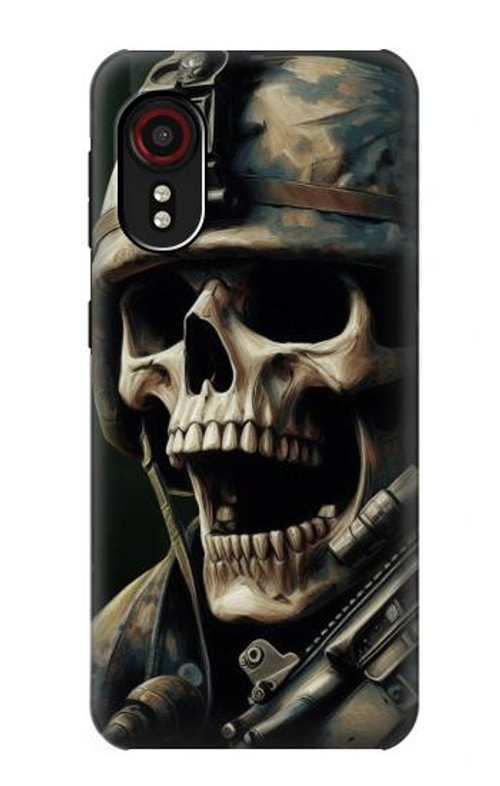 S4017 Skull Soldier Case Cover Custodia per Samsung Galaxy Xcover 5