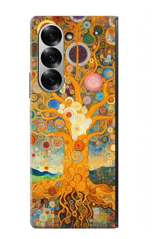 S4007 Tree of Life Painting Case Cover Custodia per Samsung Galaxy Z Fold 6