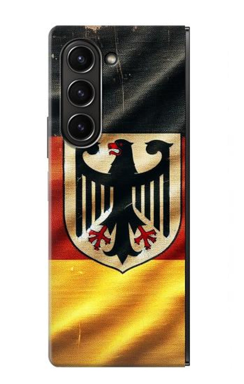S3989 Germany Eagle Old Flag Case Cover Custodia per Samsung Galaxy Z Fold 5