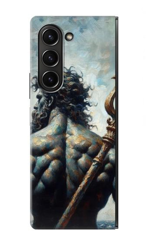 S4010 Poseidon Trident God of The Sea Case Cover Custodia per Samsung Galaxy Z Fold 5