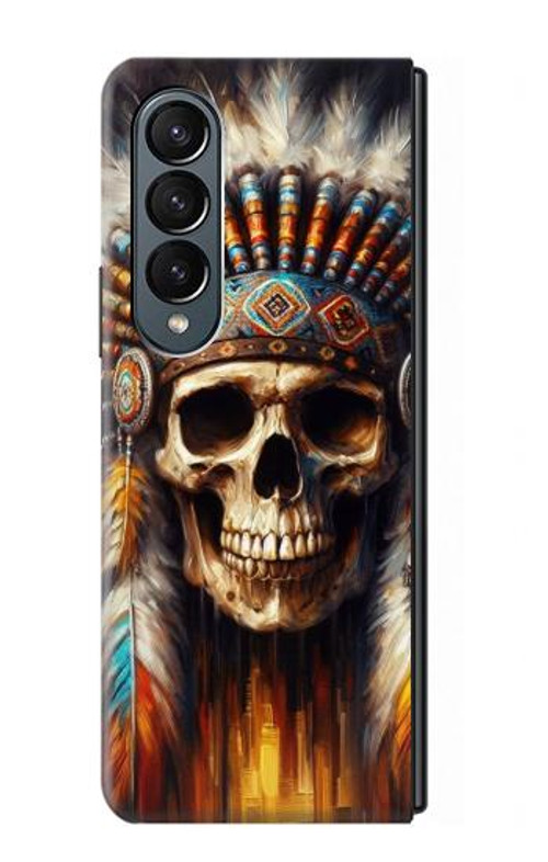 S4016 Native Skull Case Cover Custodia per Samsung Galaxy Z Fold 4