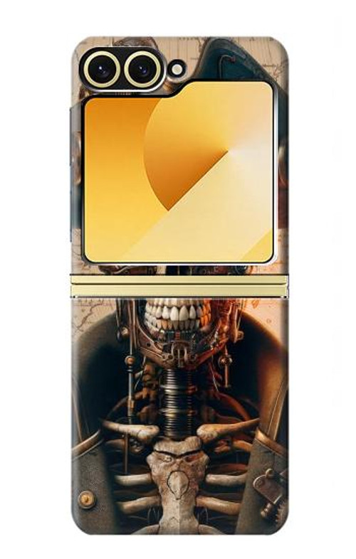 S4018 Steampunk Pirate Skull Case Cover Custodia per Samsung Galaxy Z Flip 6