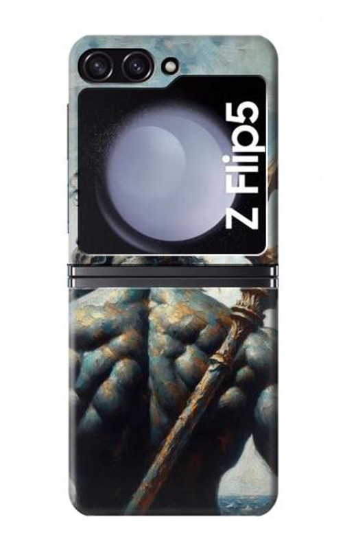 S4010 Poseidon Trident God of The Sea Case Cover Custodia per Samsung Galaxy Z Flip 5