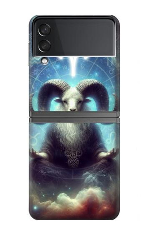 S4002 Mystical Zodiac Aries Case Cover Custodia per Samsung Galaxy Z Flip 4