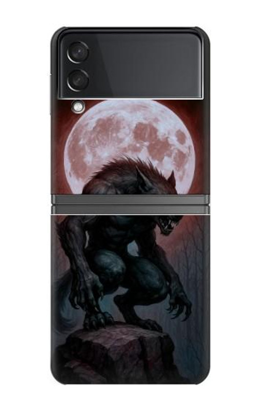 S4024 Werewolf Blood Moon Case Cover Custodia per Samsung Galaxy Z Flip 4