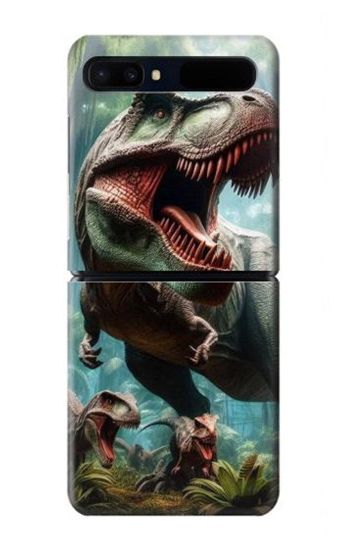 S4021 T-rex Dinosaur Jurassic Case Cover Custodia per Samsung Galaxy Z Flip 5G