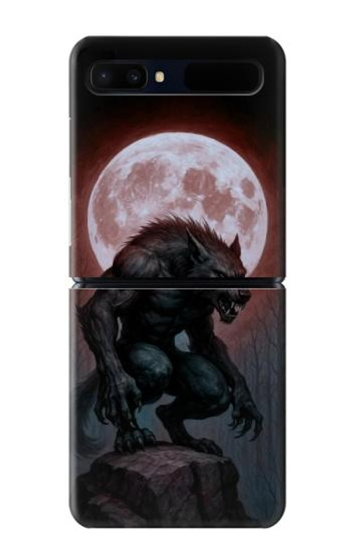 S4024 Werewolf Blood Moon Case Cover Custodia per Samsung Galaxy Z Flip 5G