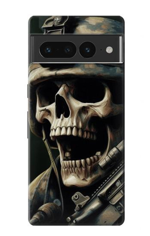 S4017 Skull Soldier Case Cover Custodia per Google Pixel 7 Pro