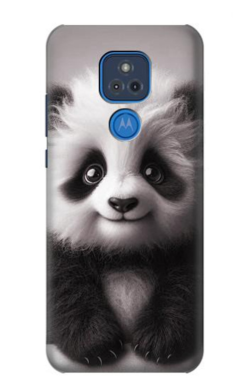 S3978 Cute Baby Panda Case Cover Custodia per Motorola Moto G Play (2021)