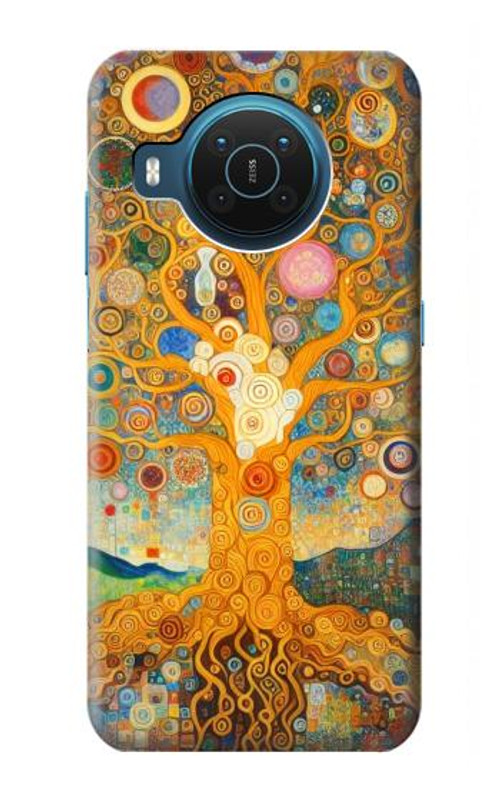 S4007 Tree of Life Painting Case Cover Custodia per Nokia X20 S4007 Tree of Life Painting Case Cover Custodia per Nokia X20