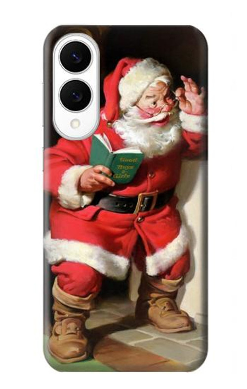S1417 Santa Claus Merry Xmas Case Cover Custodia per Samsung Galaxy S25 Edge