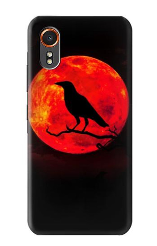 S3328 Crow Red Moon Case Cover Custodia per Samsung Galaxy XCover7