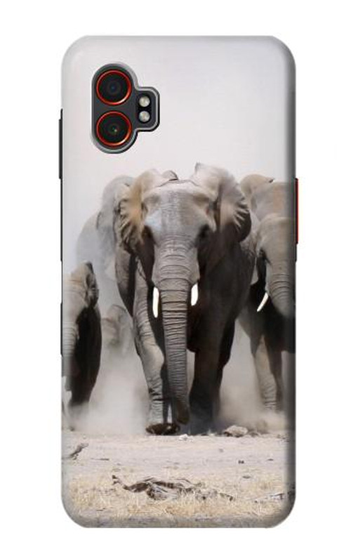 S3142 African Elephant Case Cover Custodia per Samsung Galaxy XCover7 Pro