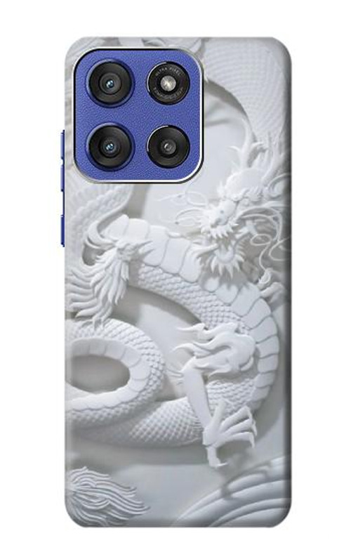 S0386 Dragon Carving Case Cover Custodia per Motorola Moto G Stylus 5G (2025), Edge 60 Stylus