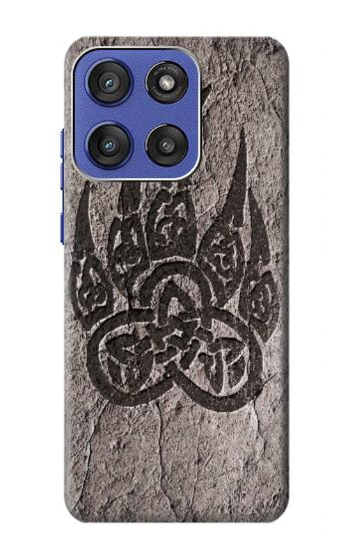 S3832 Viking Norse Bear Paw Berserkers Rock Case Cover Custodia per Motorola Moto G Stylus 5G (2025), Edge 60 Stylus